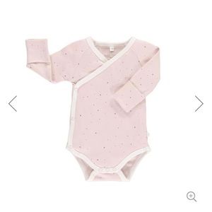 Mini Mori NWT Long Sleeve Kimono Bodysuit